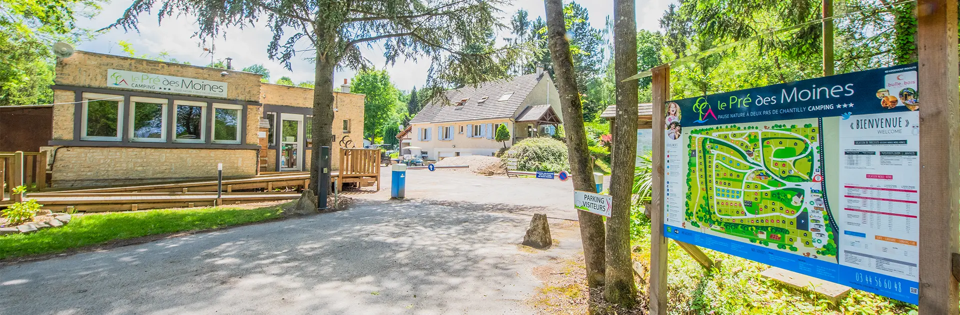 camping le pre des moines contact acces gouvieux