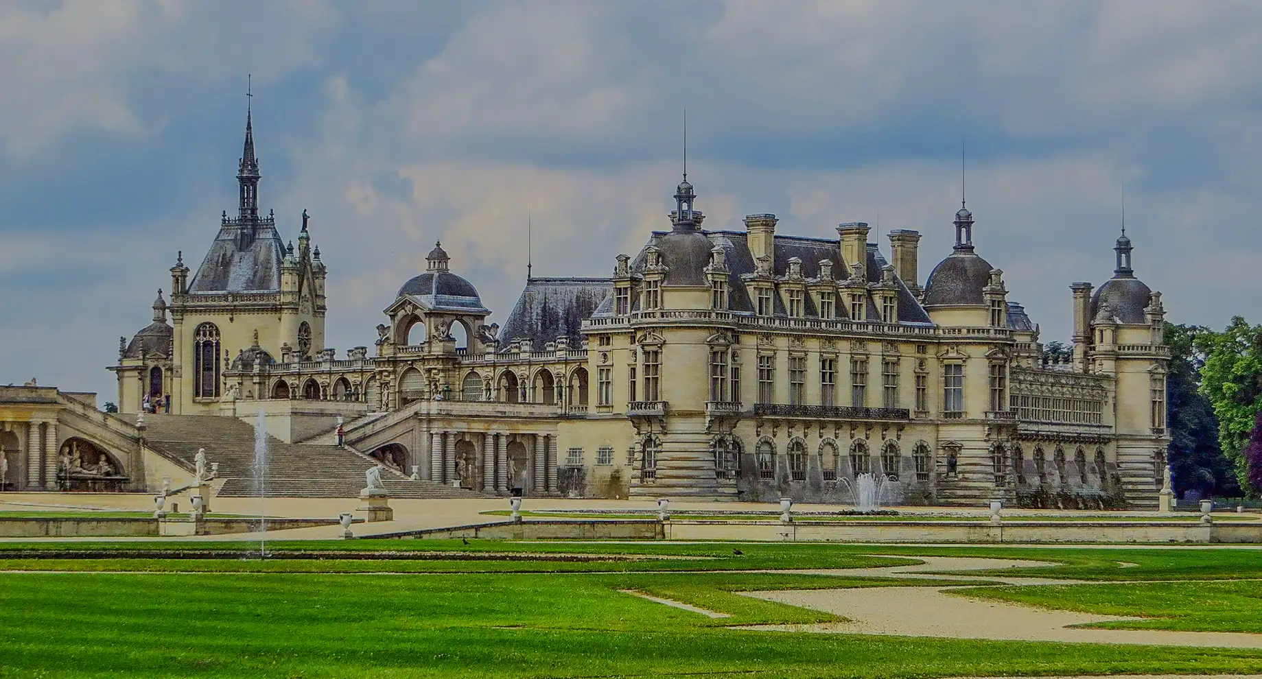 jardins du chateau de chantilly