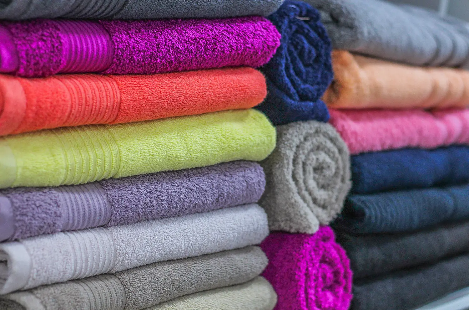 serviettes et tapis de bains