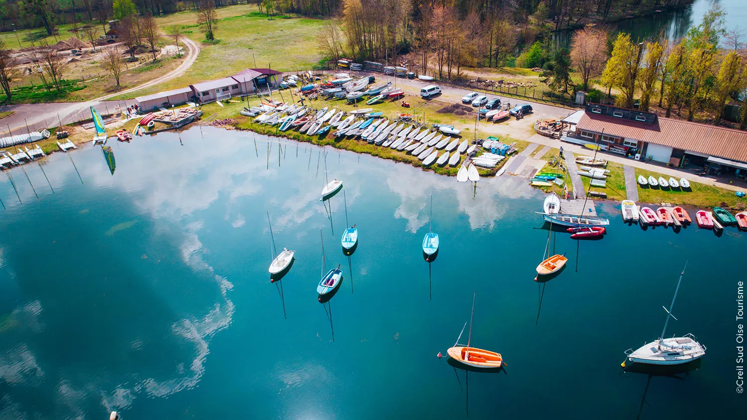 Base nautique Saint Leu dEsserent Drone Creil Sud Oise Tourisme ()