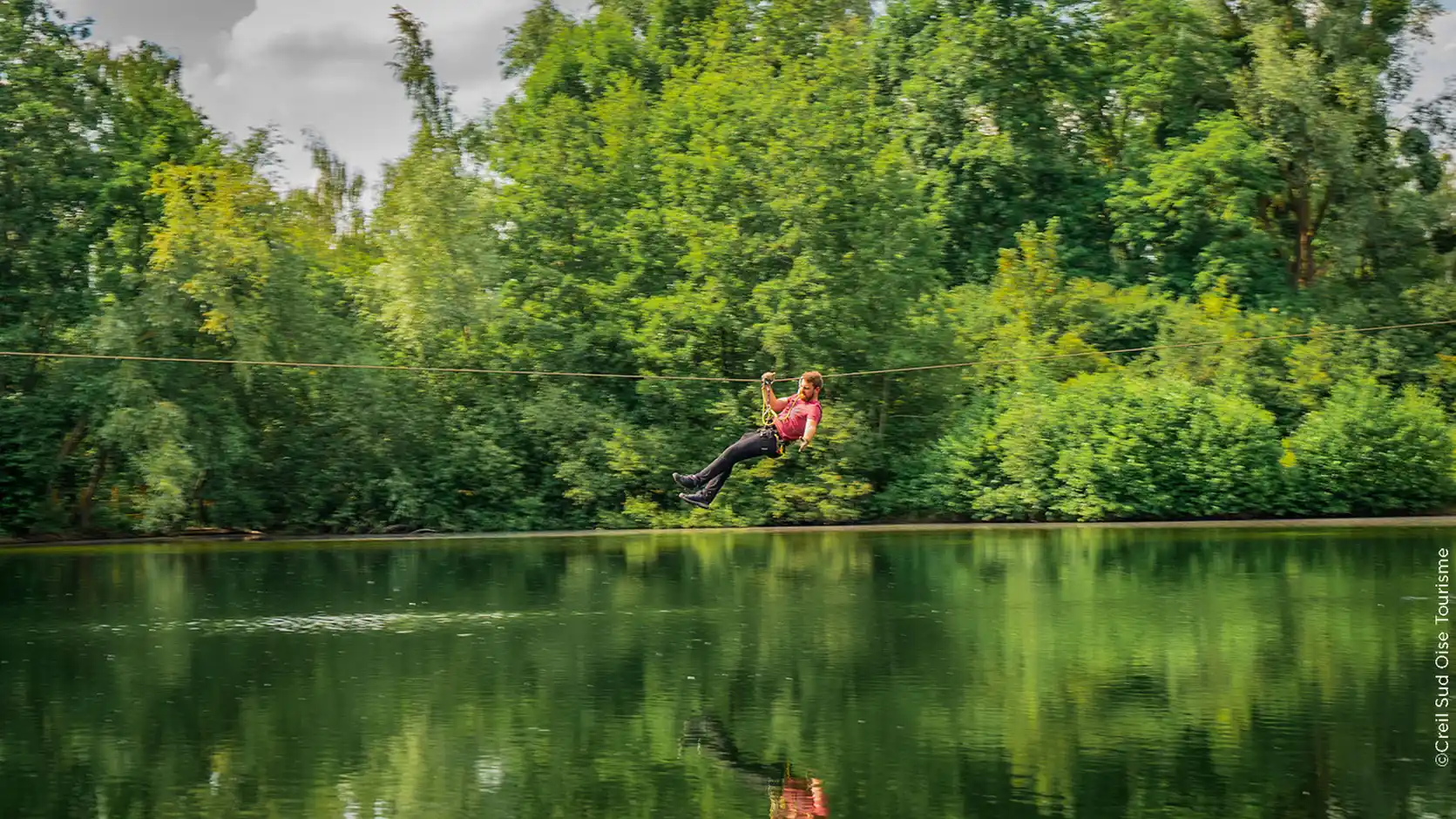Parc loups Saint Leu dEsserent Accrobranche Creil Sud Oise Tourisme ()