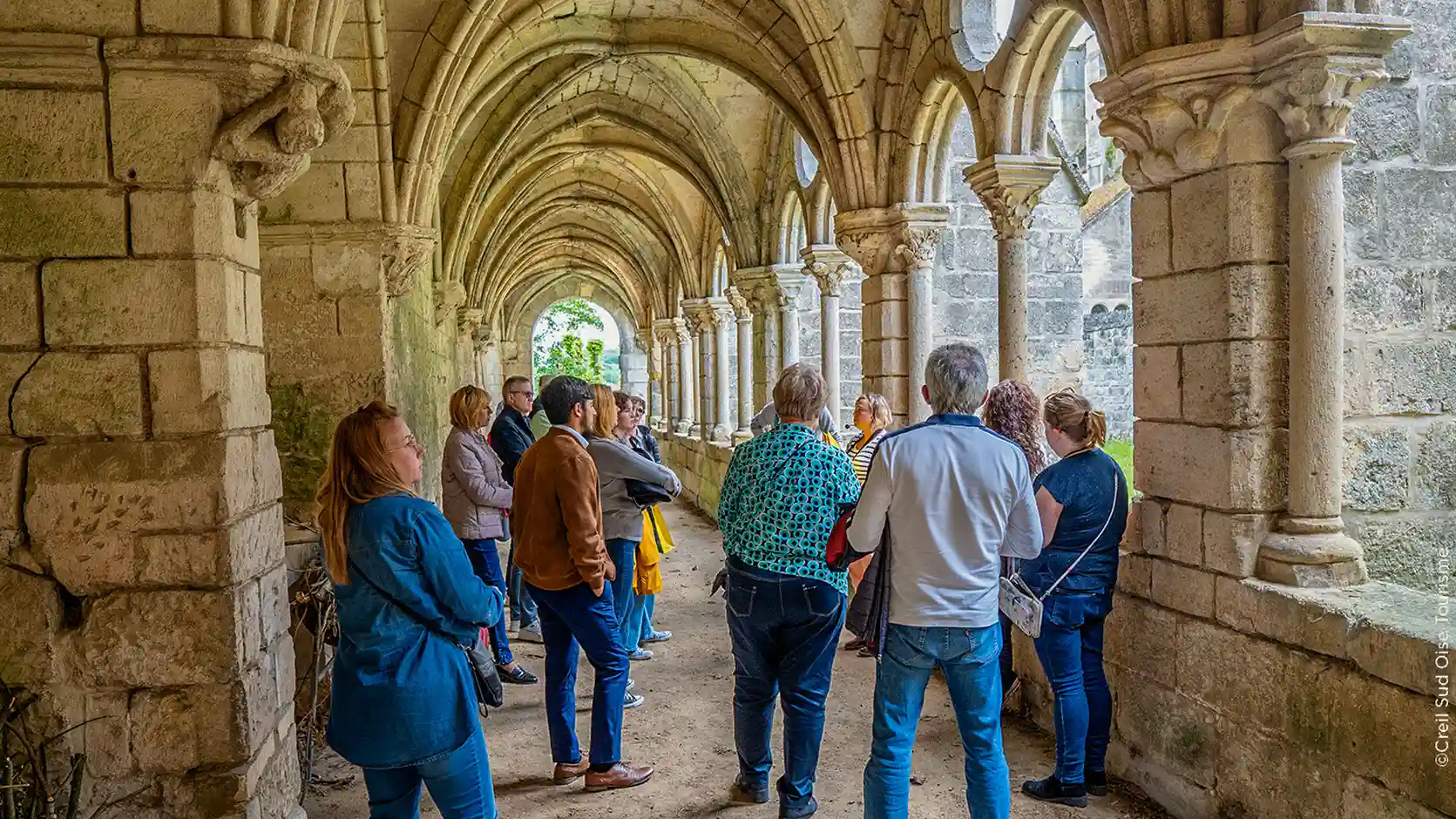 Saint Leu d Esserent Rencontre explorateurs visite medievale Creil Sud Oise Tourisme ()