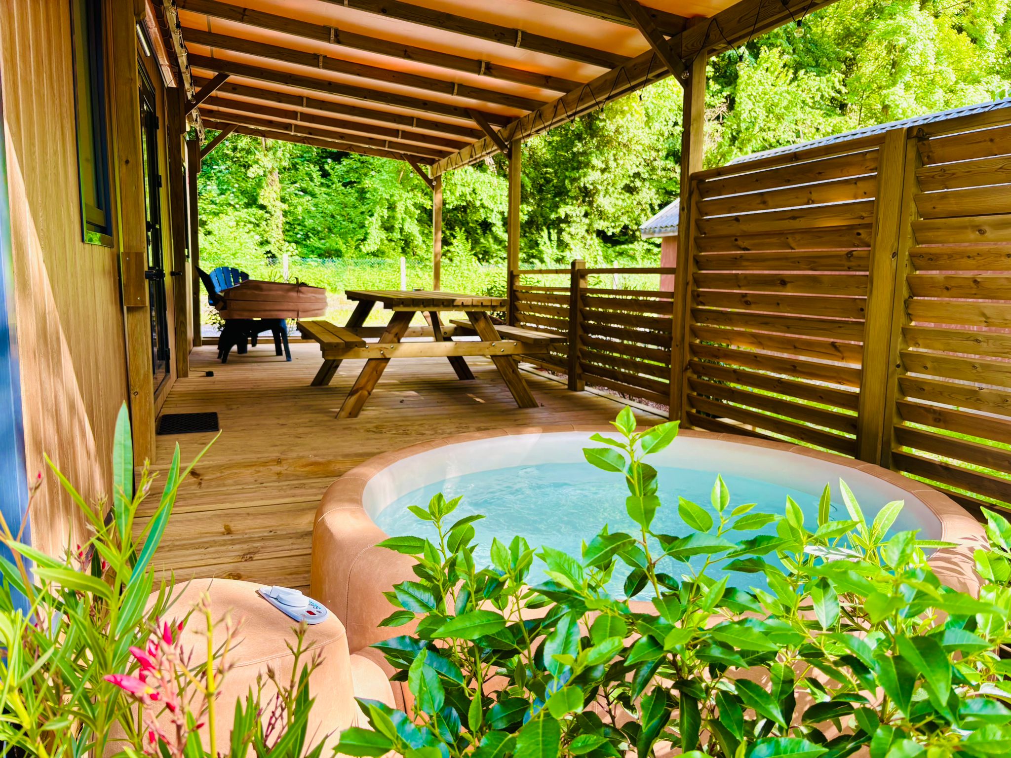 Mobil-home AUBEPINE AVEC SPA +++